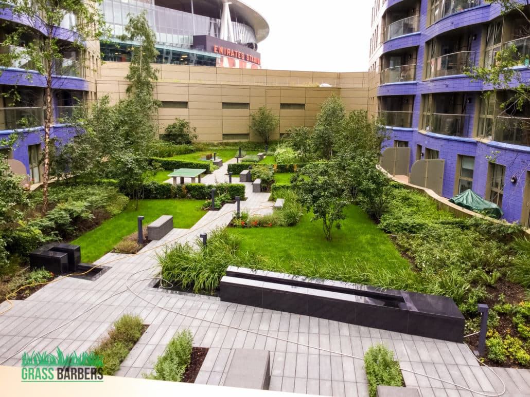 Commercial Grounds Maintenance Project in Islington N7